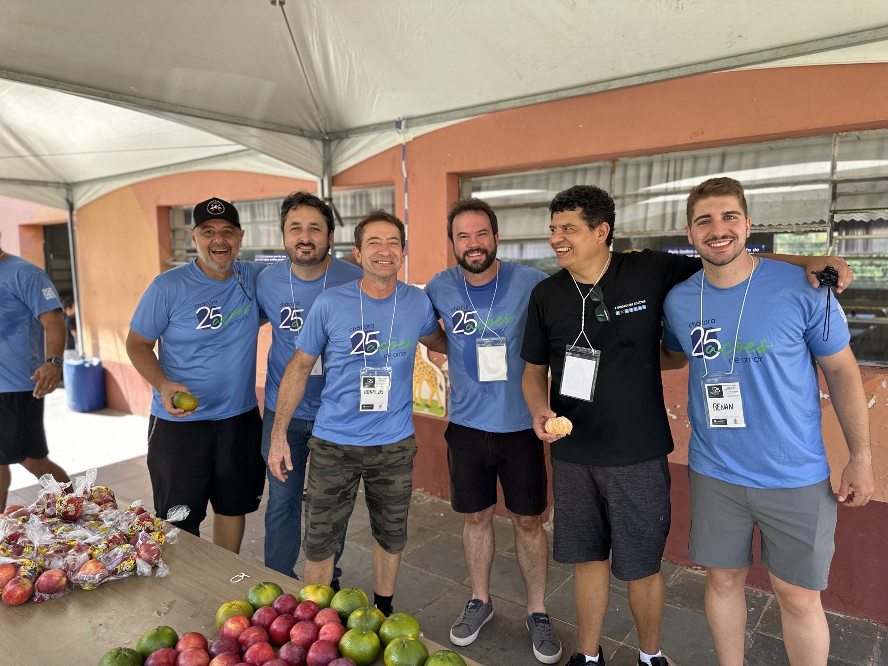 Uma equipe unida para servir. — Cidade dos Meninos · Campinas (SP)