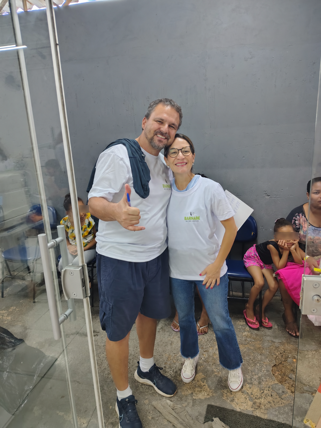 Presença e acolhimento. — Ações Barnabé